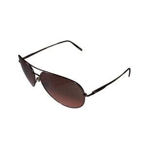Serengeti Medium‎ Aviator Shiny Dark Sun Glasses One Size